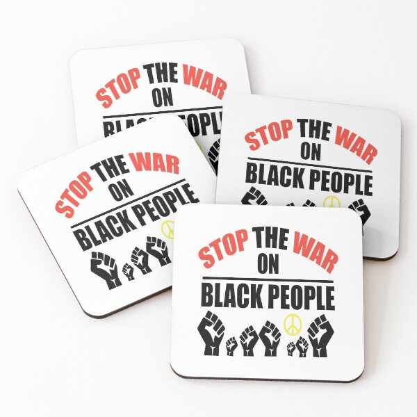 Item preview, Stop The War on Black People! Support BLM stop police Brutality merchandise designed and sold by BRtisticDesigns.