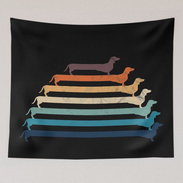 Item preview, Dachshund Wiener Dog Vintage Sunset designed and sold by d247.