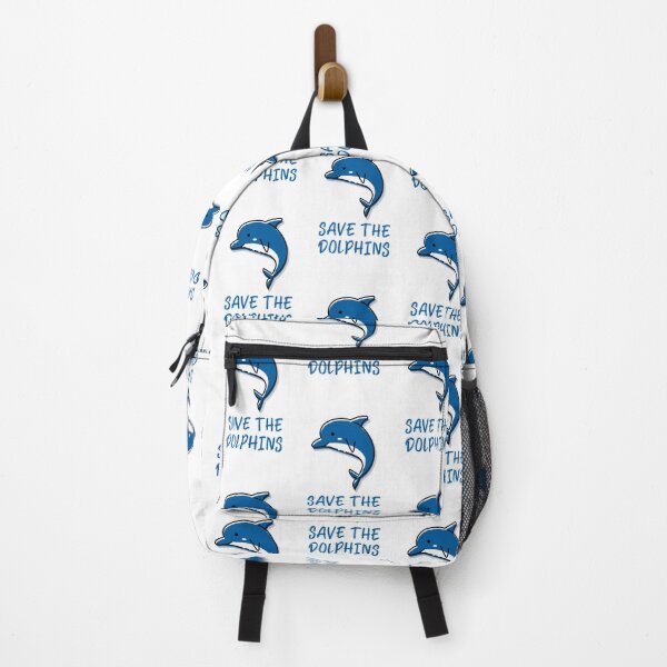 Item preview, Save the Dolphins Cute Happy Dolphin designed and sold by quoteology.