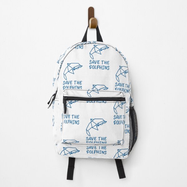 Item preview, Save the Dolphins Geometric Dolphin designed and sold by quoteology.