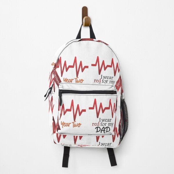 Item preview, Stroke Survivor I Wear Red For My Dad Red Ribbon Year Two Survival designed and sold by Hanlar.