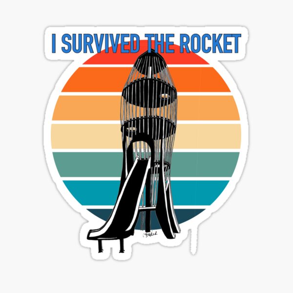I Survived the Rocket Sticker