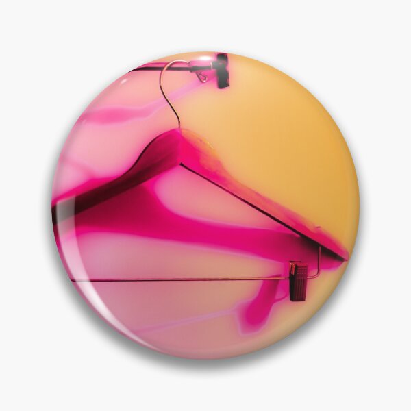 Item preview, wood hanger with pink and orange wall background designed and sold by Mrvell.