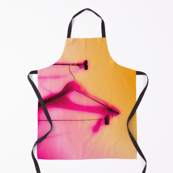 Item preview, wood hanger with pink and orange wall background designed and sold by Mrvell.