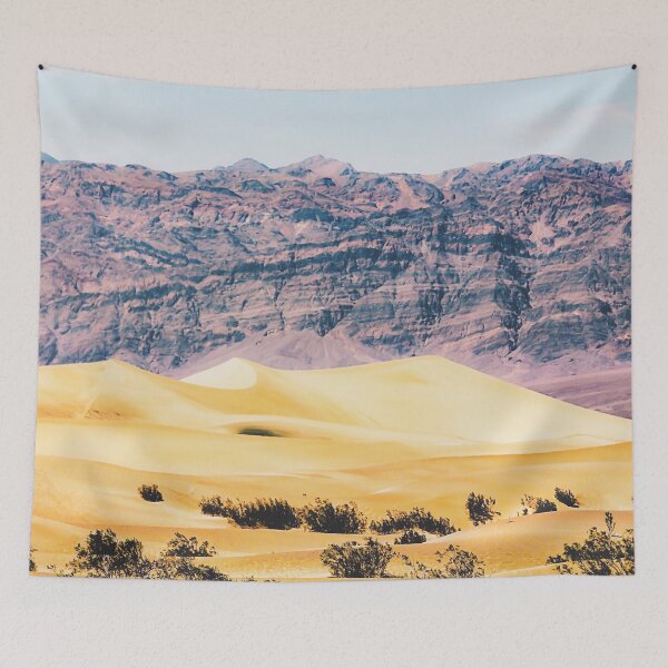 Item preview, sand desert with mountain background at Death Valley national park, USA designed and sold by Mrvell.