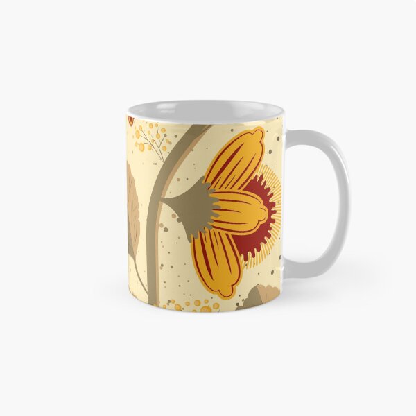 Item preview, Vintage Orange Floral designed and sold by JonesWorldOrder.