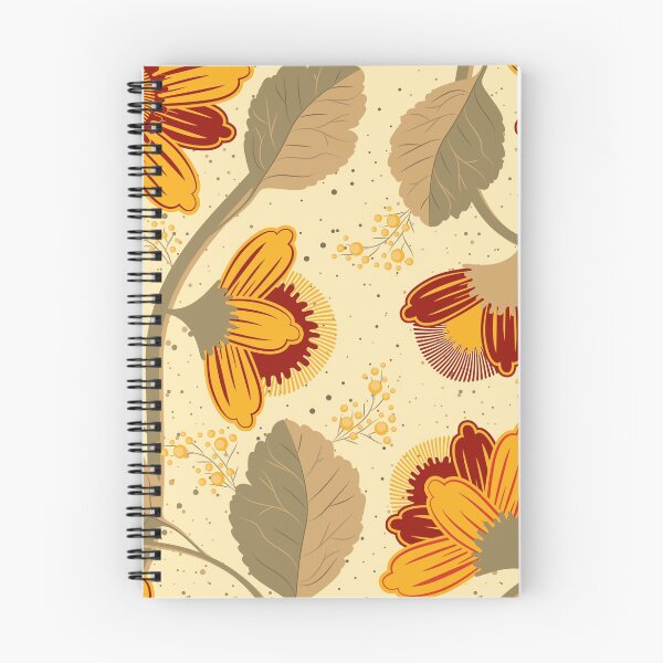 Item preview, Vintage Orange Floral designed and sold by JonesWorldOrder.