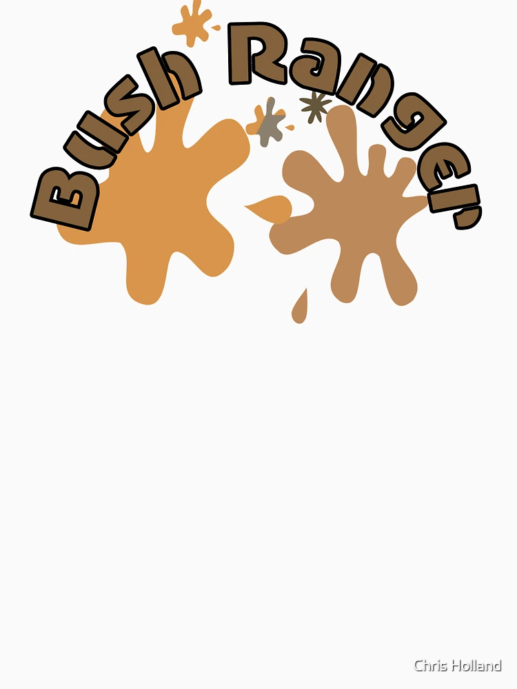 Aperçu 6 sur 6. Sweat à capuche épais avec l'œuvre Bush Ranger créée et vendue par chrisd02.