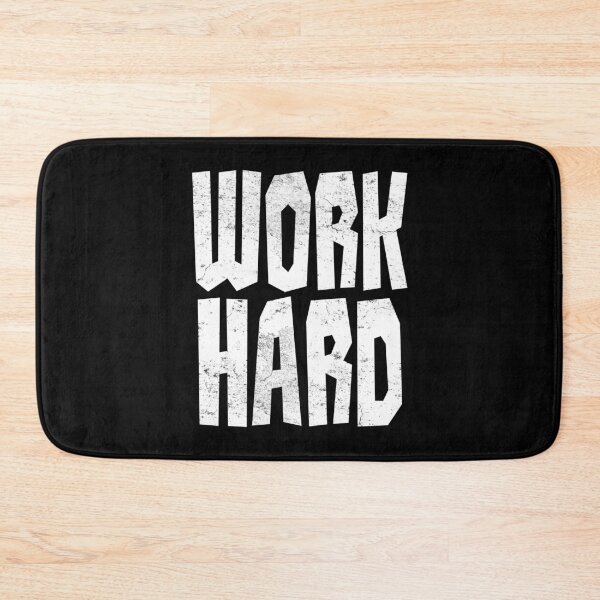 Item preview, Work Hard - Gym Slogan designed and sold by motivationaltee.