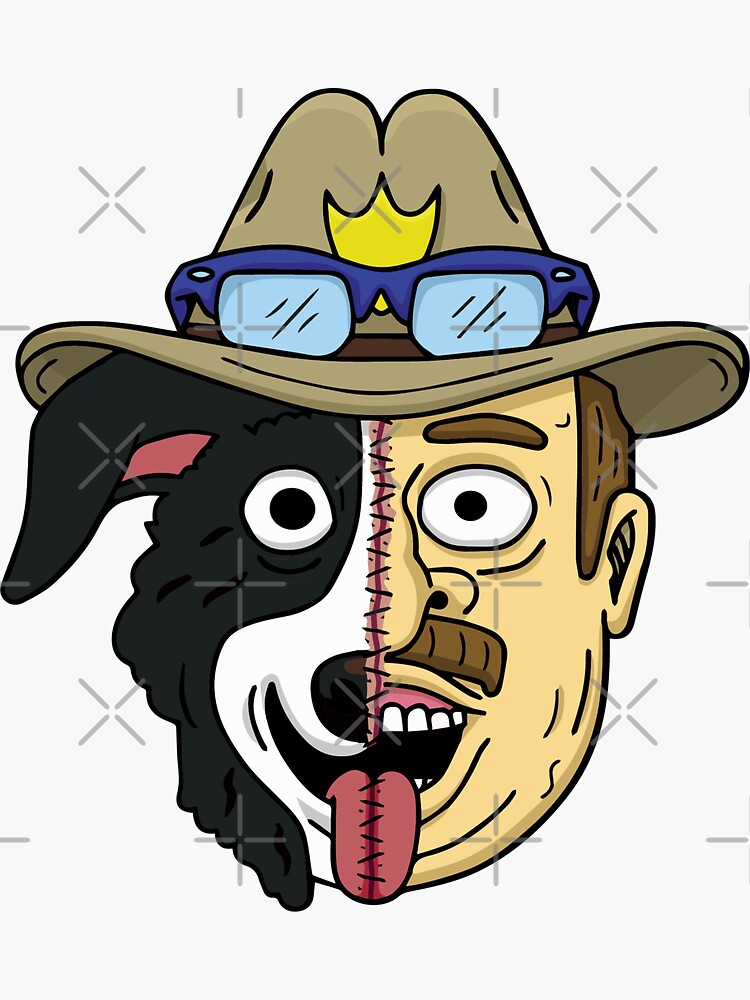 Custom Mr Pickles Sticker By Cm-arts - Artistshot