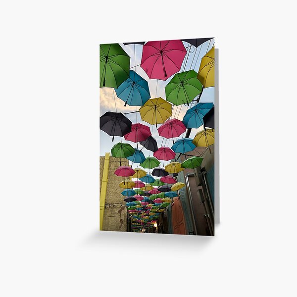 A Colorful place in Redlands Greeting Card
