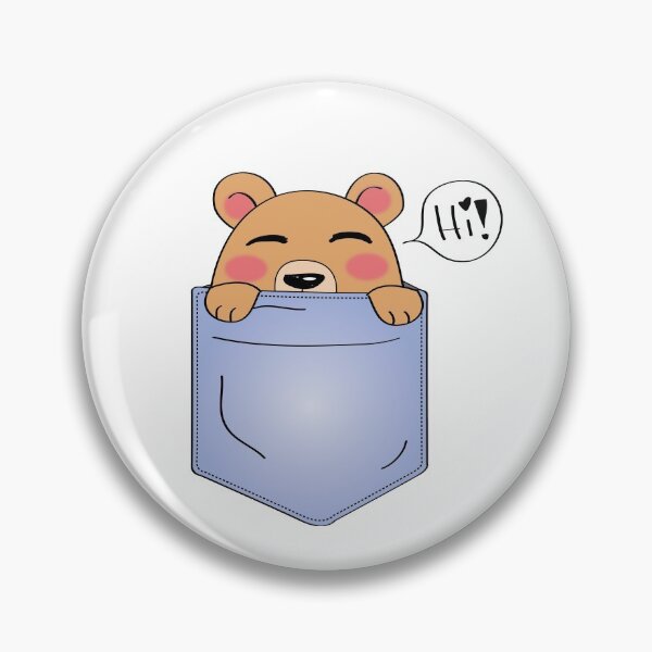 Item preview, Pocket Bear-Blue  designed and sold by Alekzg92.
