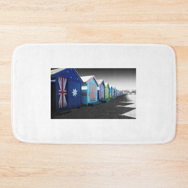 Item preview, Bathing Boxes, Brighton Beach designed and sold by Roz McQuillan Fine Art & Photography.
