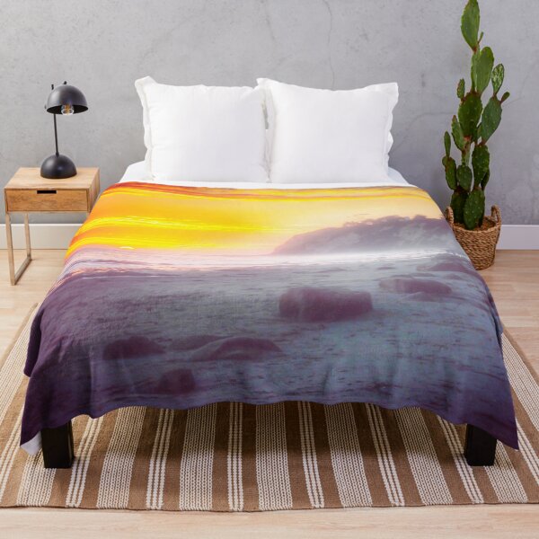 Item preview, California summer beach sunset with beautiful cloudy sky designed and sold by Mrvell.