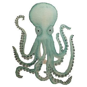 Artwork thumbnail, Octopus by WallaceColor