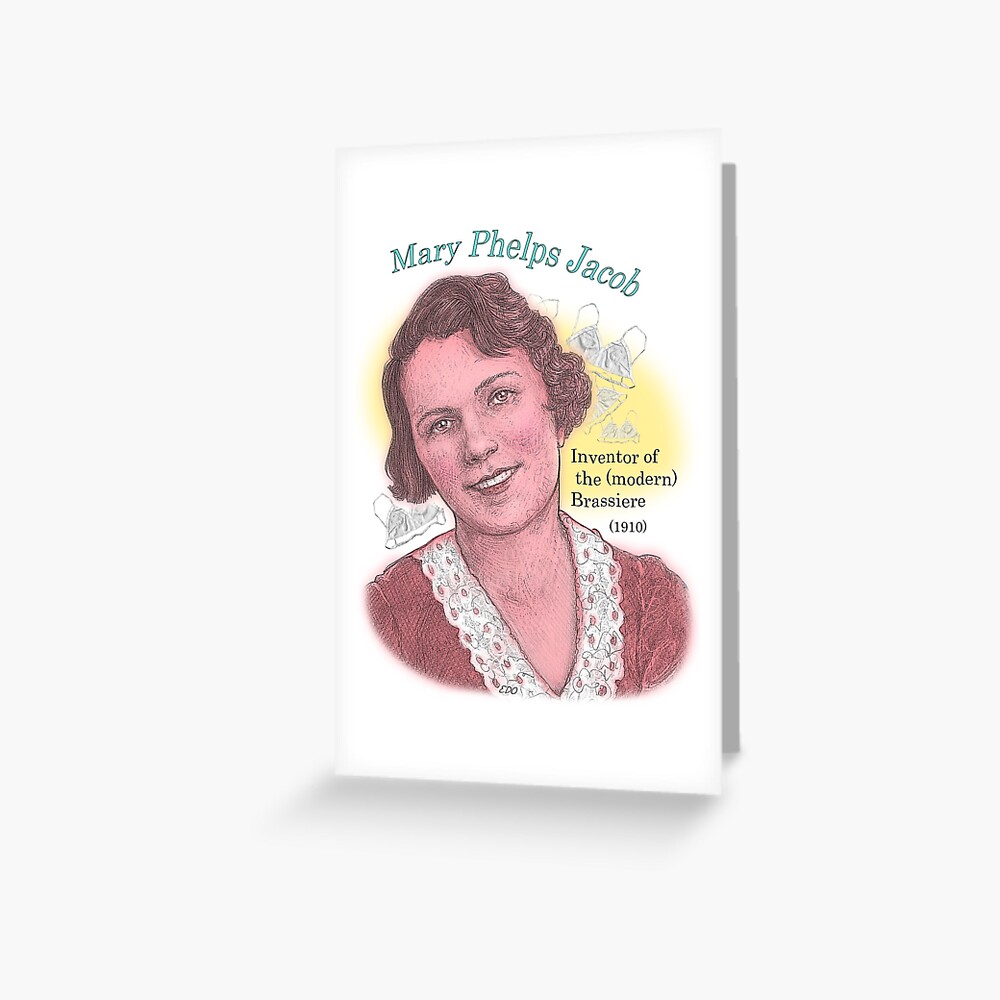 Mary Phelps Jacob, Inventor of the Modern Bra | Sticker