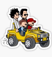 Hitting Queens Boulevard Sticker