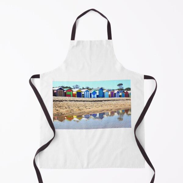 Item preview, Bathing Boxes, Brighton Beach designed and sold by Roz McQuillan Fine Art & Photography.