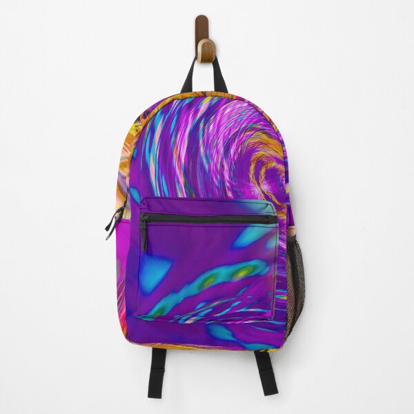 Item preview, psychedelic graffiti abstract pattern in purple pink brown blue designed and sold by Mrvell.