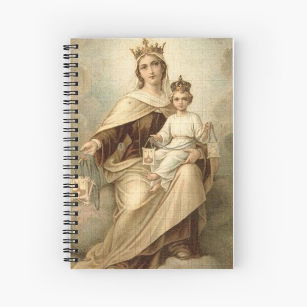 Our Lady of Mount Carmel 4 Spiral Notebook