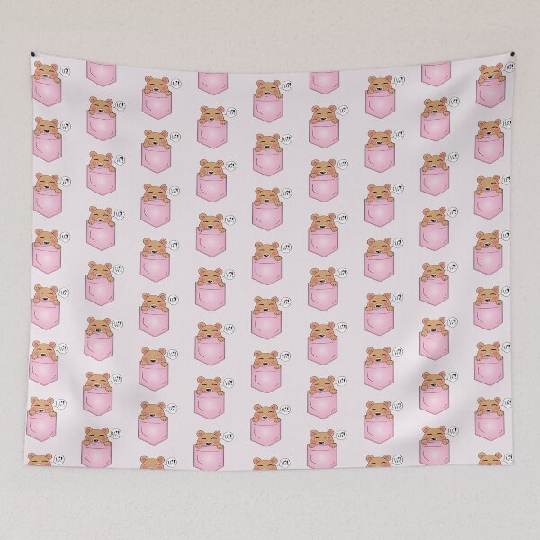 Item preview, Pocket Bear Pink designed and sold by Alekzg92.
