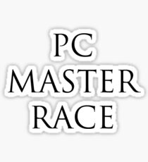 PC MASTER RACE Sticker