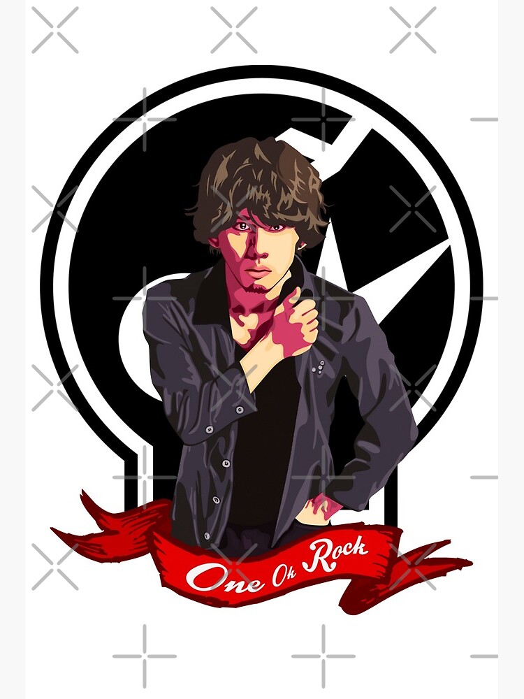 Taka One Ok Rock Logo Skull | Art Board Print