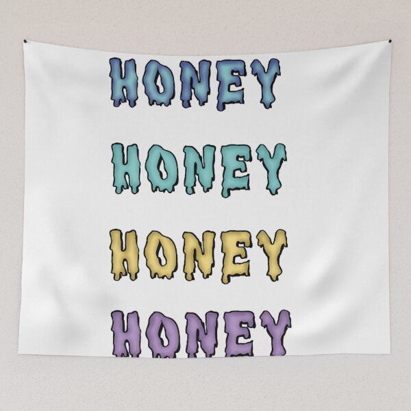 Item preview, Honey Text Shaded Stacked designed and sold by Melly-Jellyarts.