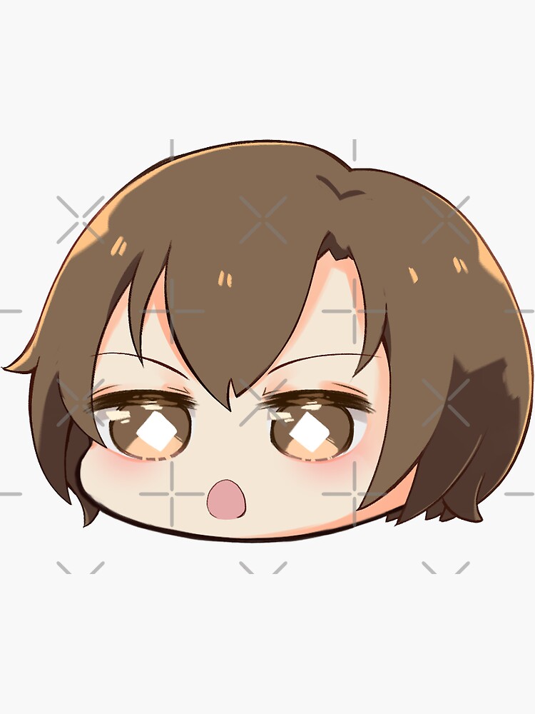 vocaloid meiko (chibi bean head) by Chorvaqueen