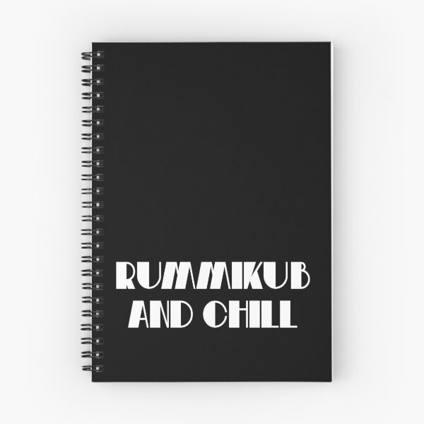 Item preview, Rummikub and Chill (Black) designed and sold by Eatmyshirtz.