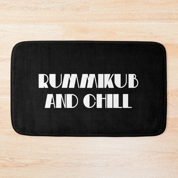 Item preview, Rummikub and Chill (Black) designed and sold by Eatmyshirtz.