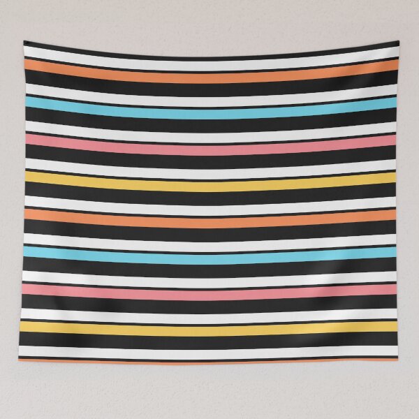 Item preview, Liquorice Allsorts Striped Pattern designed and sold by David Speed Design.