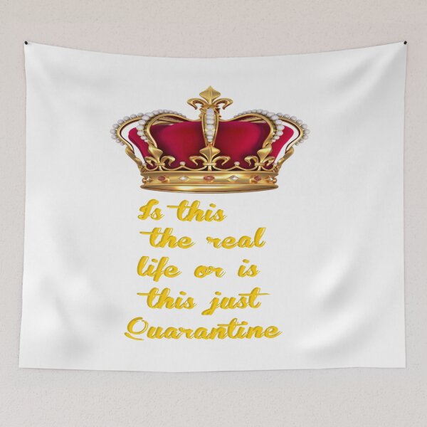 Item preview, Queen Quarantine designed and sold by girlsgetgadgets.