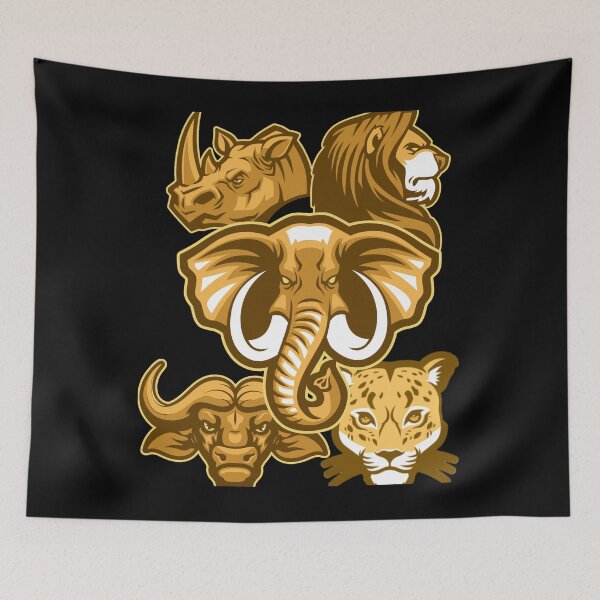 Item preview, The Big Five Mascots designed and sold by TeeZoneZtore.