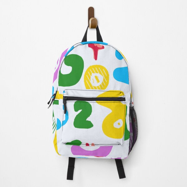Item preview, colorful number abstract background designed and sold by Mrvell.
