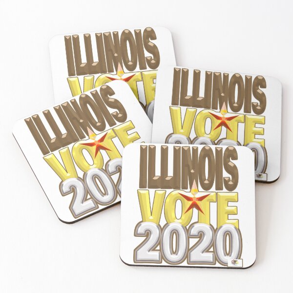 Item preview, ILLINOIS VOTE 2020 Apparel & Accessories, American Voter Quotes designed and sold by Joanenices.