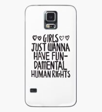 Girls Just Wanna Have Fun(damental Human Rights) Case/Skin for Samsung Galaxy
