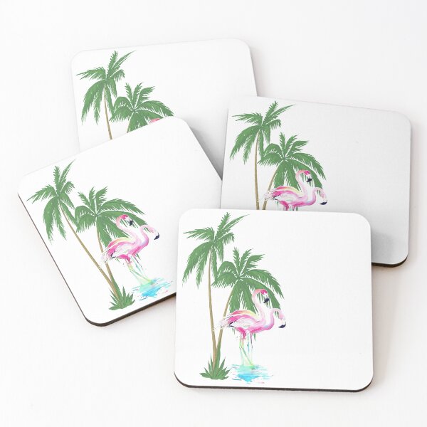 Item preview, Flamingo Palms designed and sold by NateeshaLee.