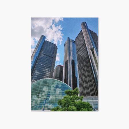 Artikel-Vorschau von GM Renaissance Center in Detroit, MI, designt und verkauft von Isaac Stevens.