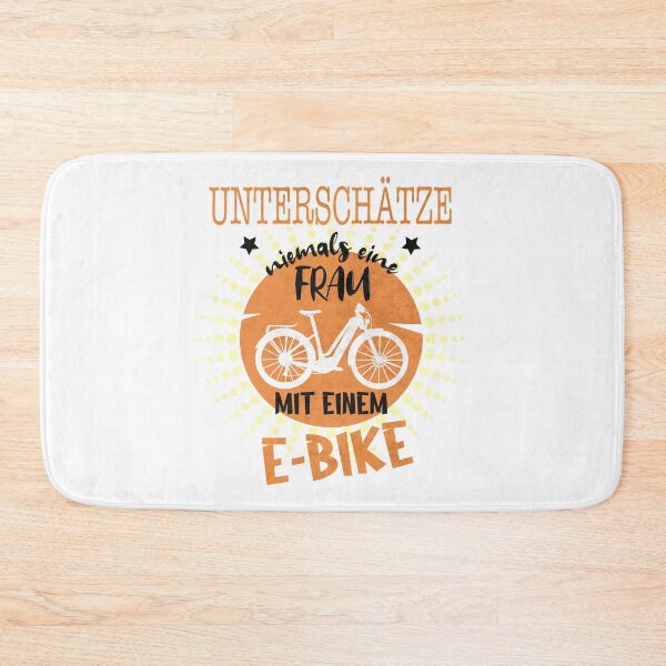 Item preview, E bike electric bike pedelec woman funny saying designed and sold by lsvds.