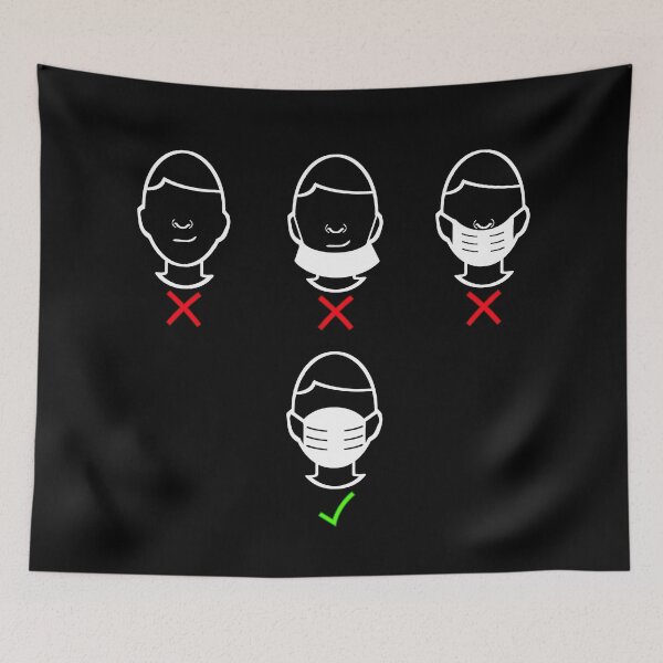 Item preview, Wear your fucking mask N°3 - design by Anne Schuettelspeer designed and sold by schuettelspeer.