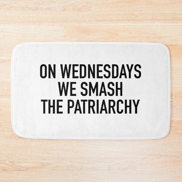 Item preview, ON WEDNESDAYS WE SMASH THE PATRIARCHY designed and sold by corbrand.