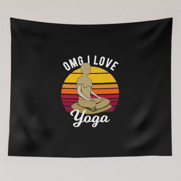 Item preview, Omg I Love Yoga designed and sold by CanadianUnicorn.