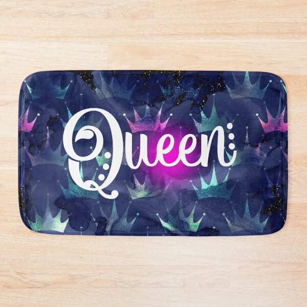 Item preview, Queen with colorful Mermaid Crowns designed and sold by WOW TeesAndThings.