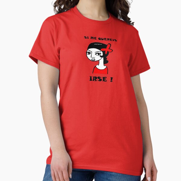 Vista previa del artículo con la obra «Si me queréis ..irse !», diseñado y vendido por Mrmacu.
