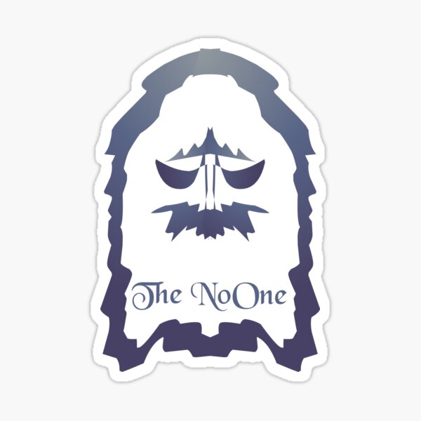 The NoOne Funny Design Sticker
