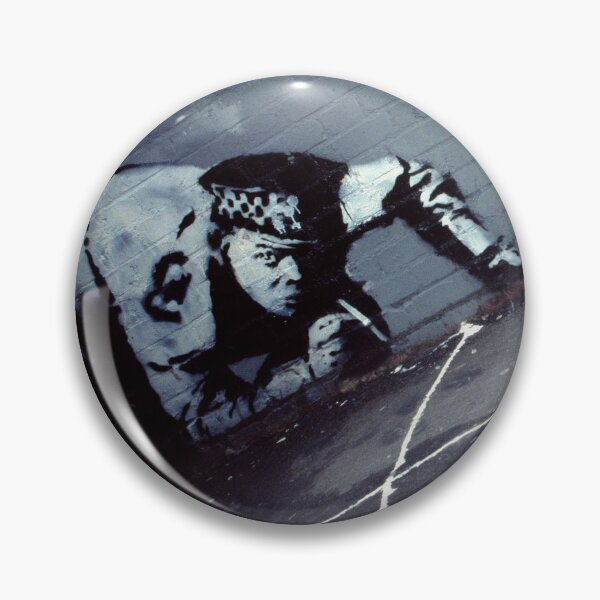 Item preview, Banksy Snorting Copper designed and sold by ManwithaCamera.