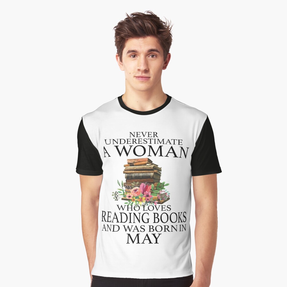 Girl Reads Book - Never Underestimate A Woman, Who Loves Reading