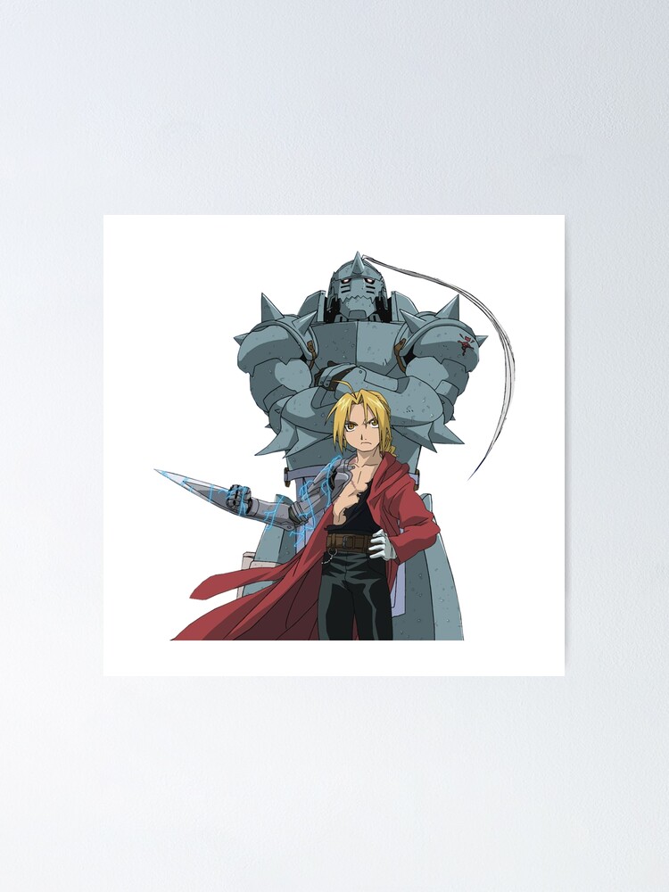 Fullmetal Alchemist BROTHERHOOD - The Elric Bros! Poster for Sale by Best  Anime Gear