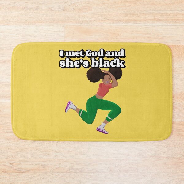 Item preview, I Met God and She's Black designed and sold by AladdinMktgs.